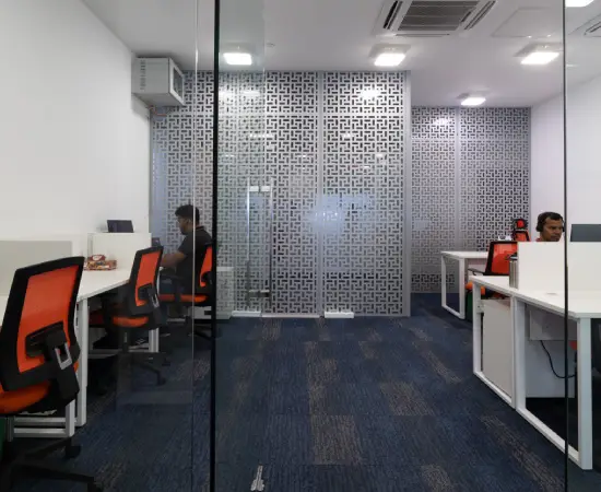 Private office with one manager table